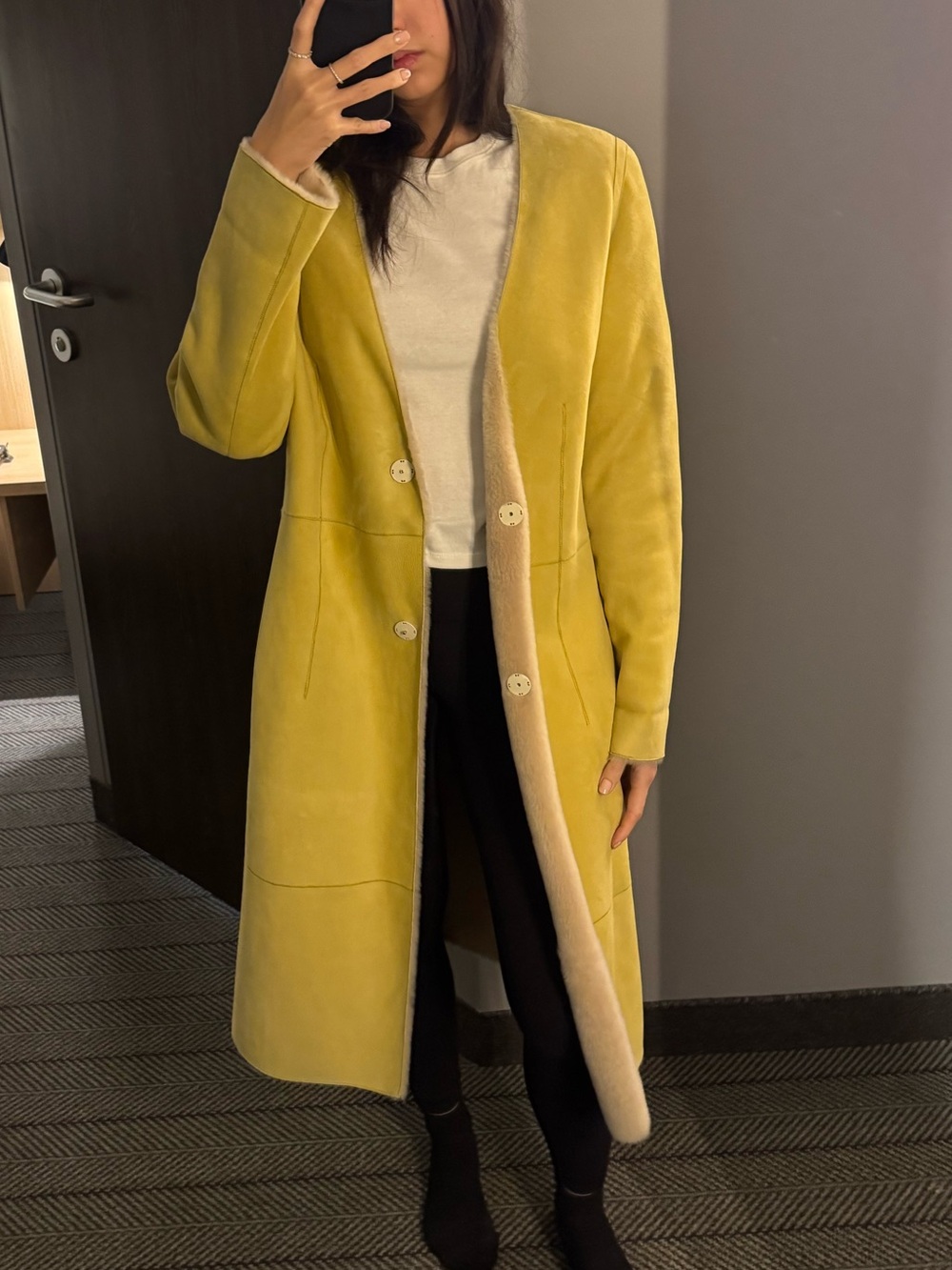 Yves Salomon Reversible Coat